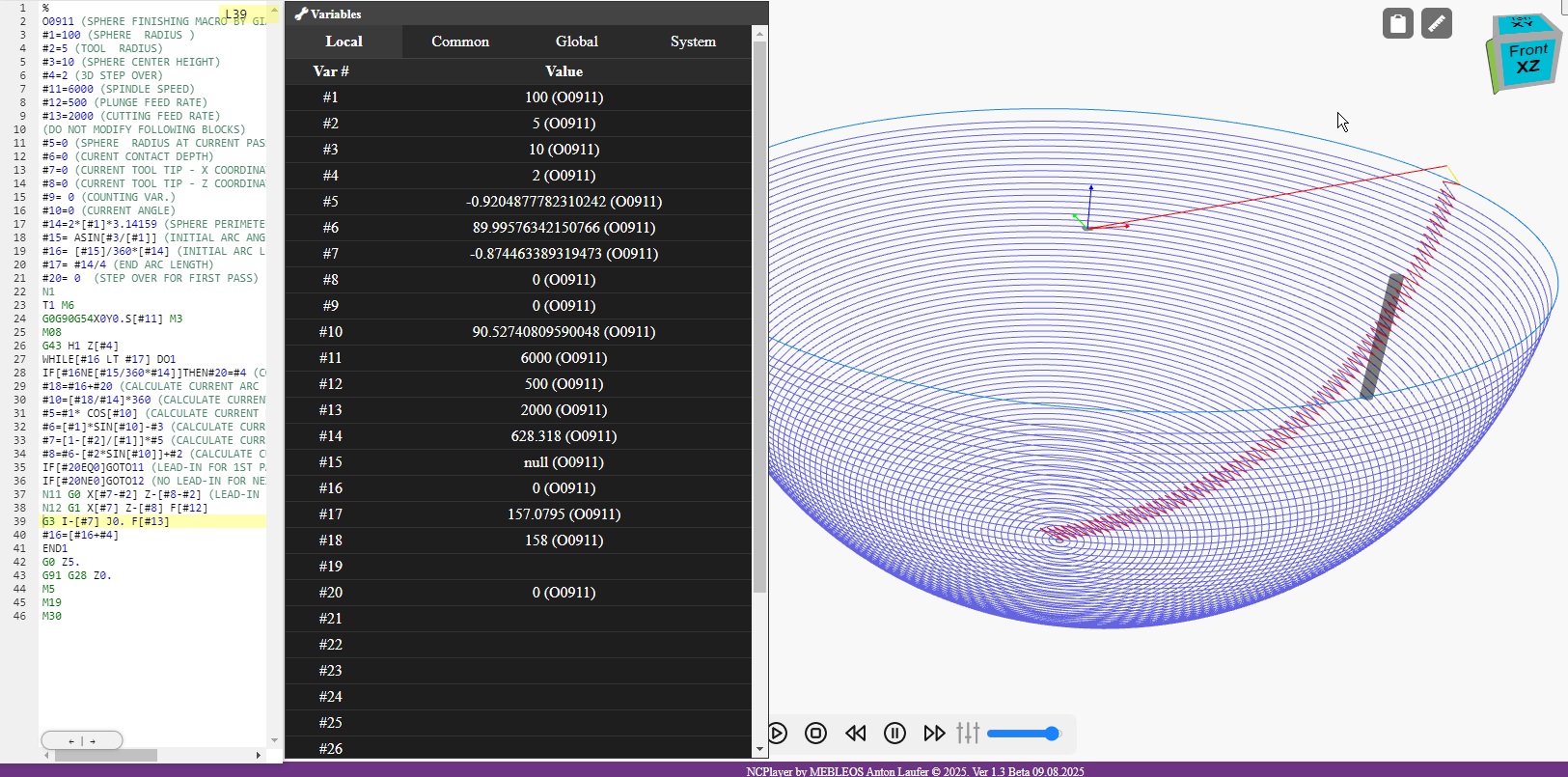 interface_variables